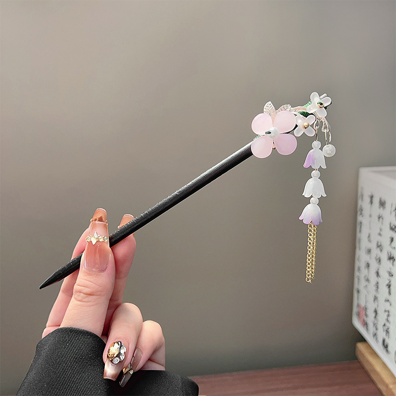 Classic Tassel Hair Stick Blac - огляд і ціна Women Accessories Wholesale