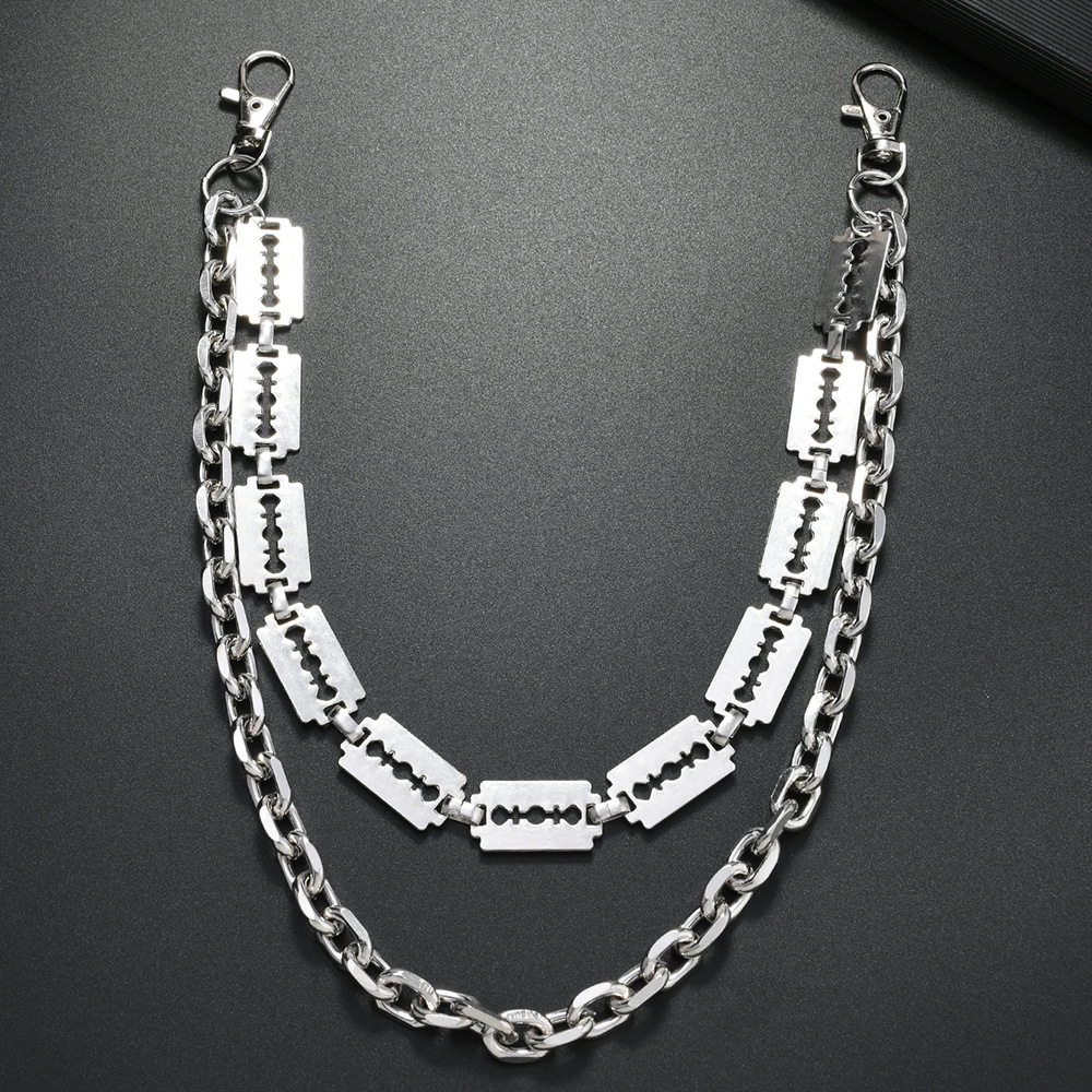 Punk Metal Chain Keychains for - огляд і ціна Women'S Jeans Accessories