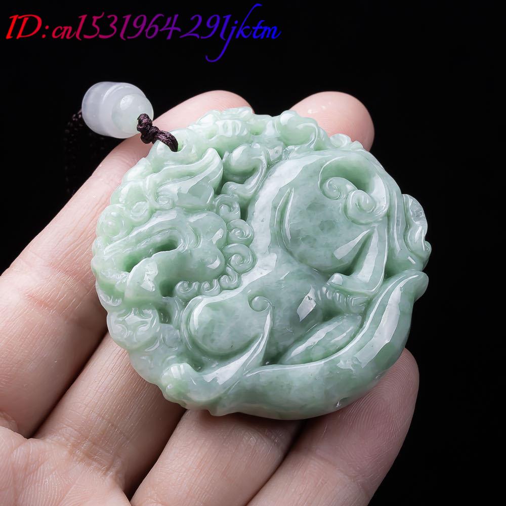 Natural Myanmar Jadeite Pixiu  - огляд і ціна Accessories Woman