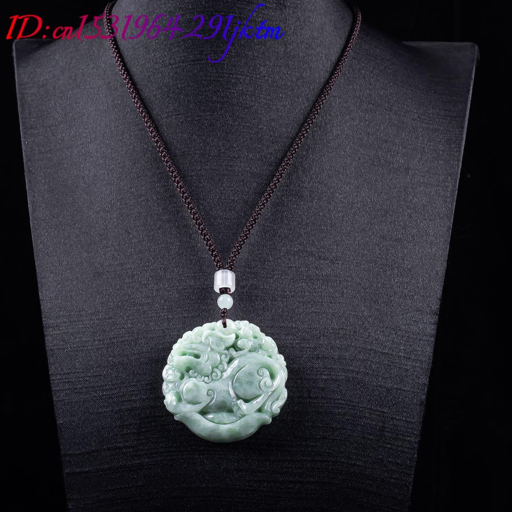 Natural Myanmar Jadeite Pixiu  - огляд і ціна Accessories Woman