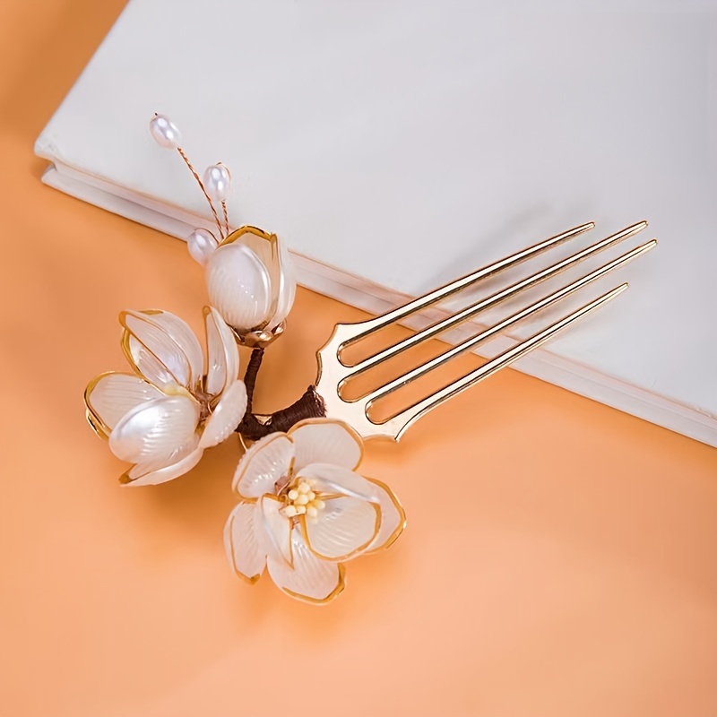 Chinese Style Shell Magnolia F - огляд і ціна Women Accessories Wholesale